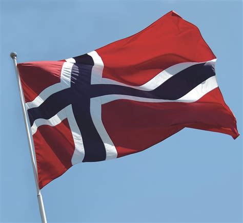norske flagget i vikintingen
